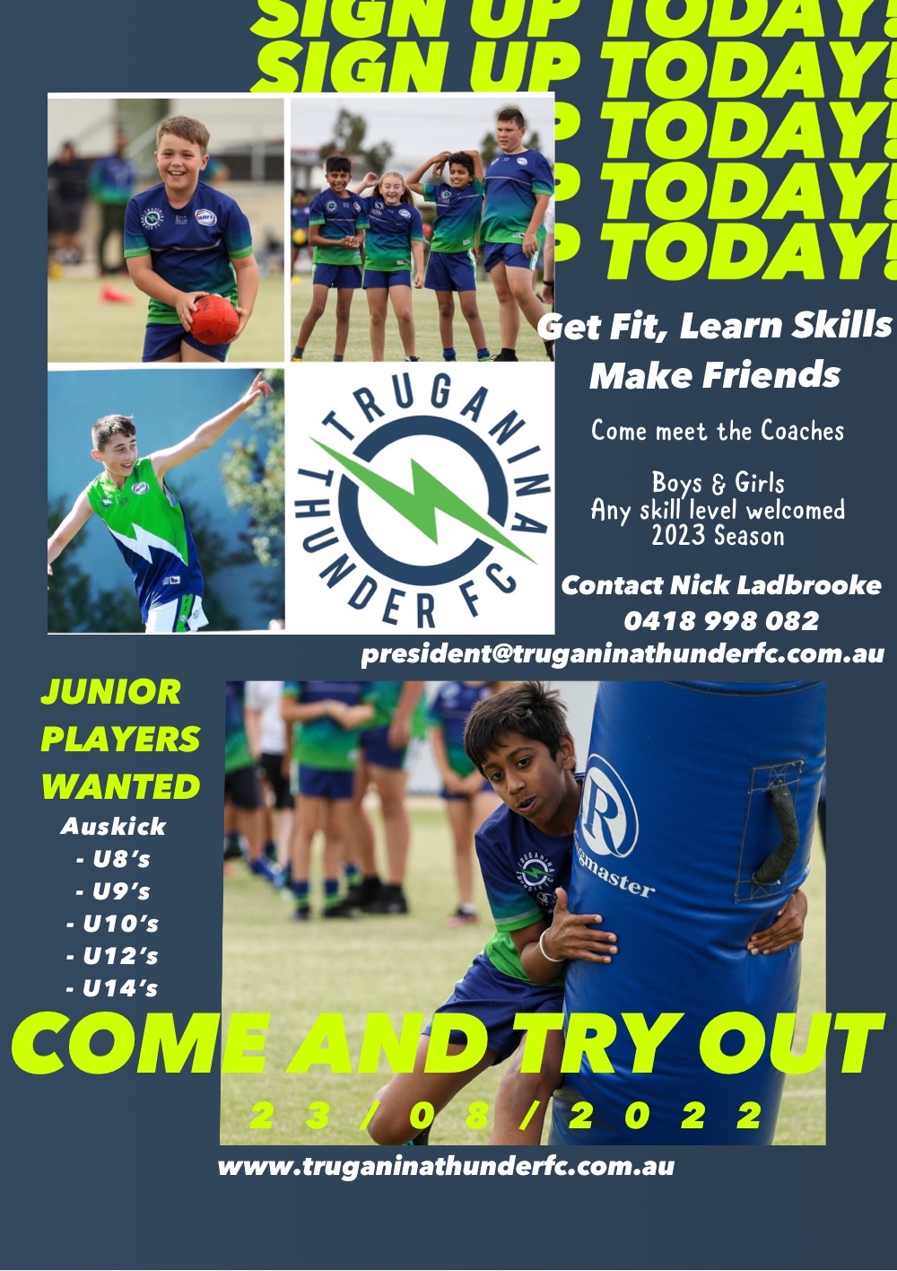 Truganina Thunder Football Club Thomas Carr College