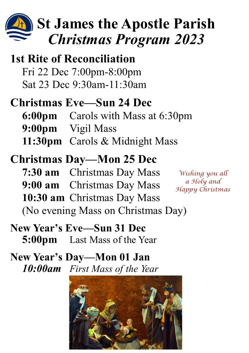 Christmas Program Religious St James Parish - Christmas Program - Thomas Carr College